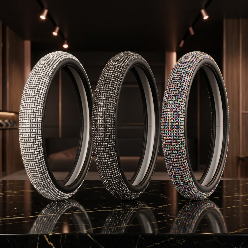 Crystal Steering Cover Collection