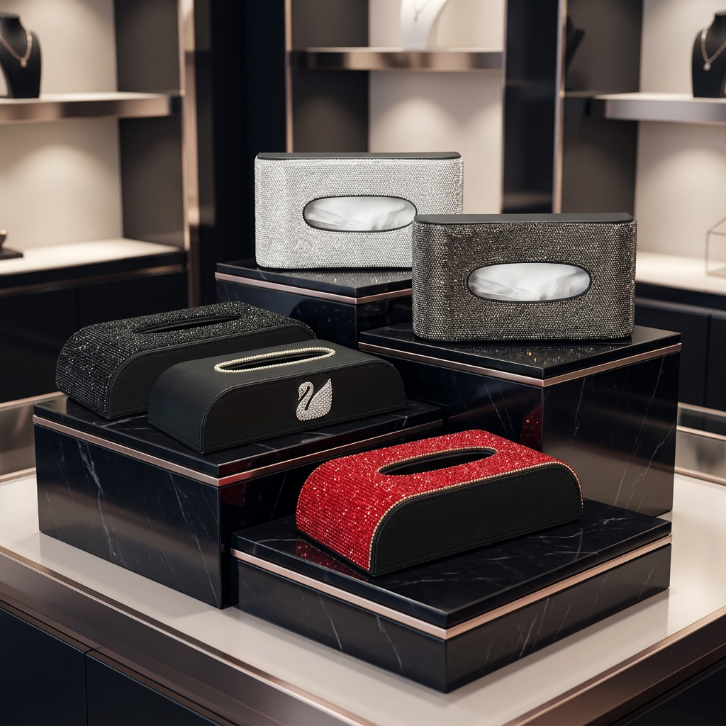 Crystal Tissue Box Collection