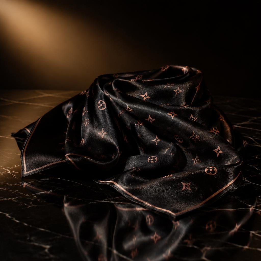 Monogram Silk Scarf